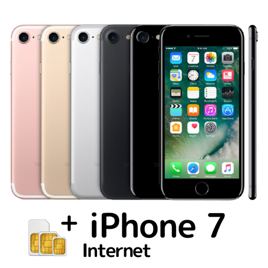 IPhone7+Chip (Internet + SMS)